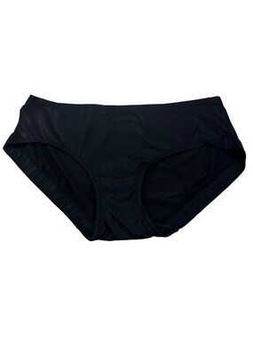 Warner's Women's Size Large Panty Hi Cut Brief Black New Without Tags